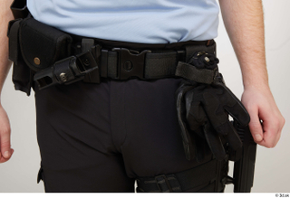 Photos Michael Summers Policeman A pose detail of uniform leg…